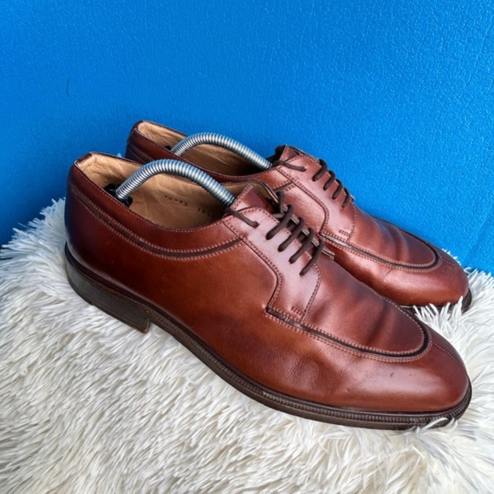 Gravati Mens Leather Oxford Dress
